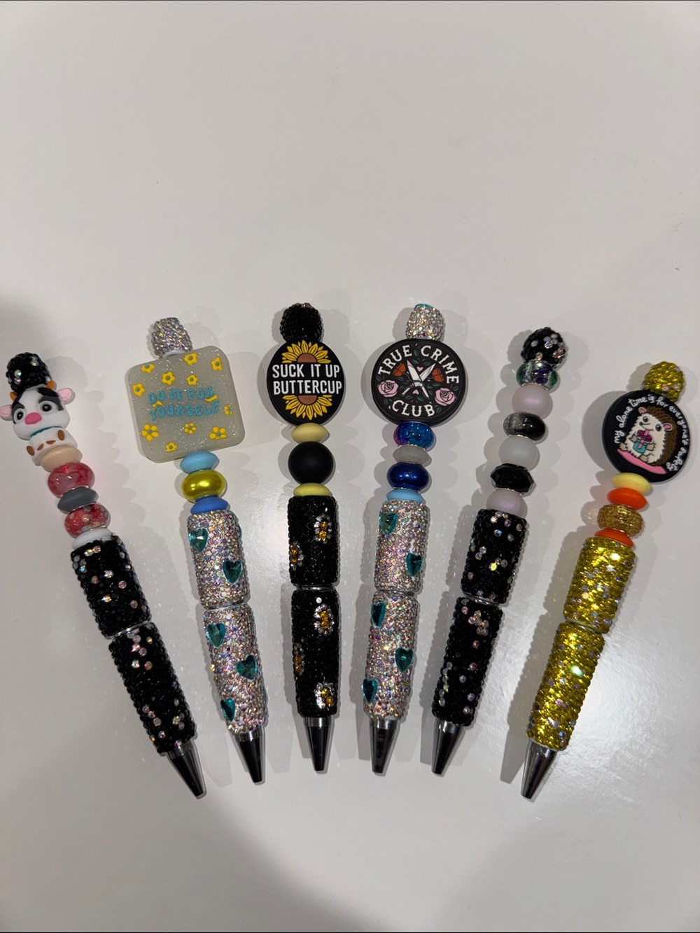 (1) Handmade beaded pen